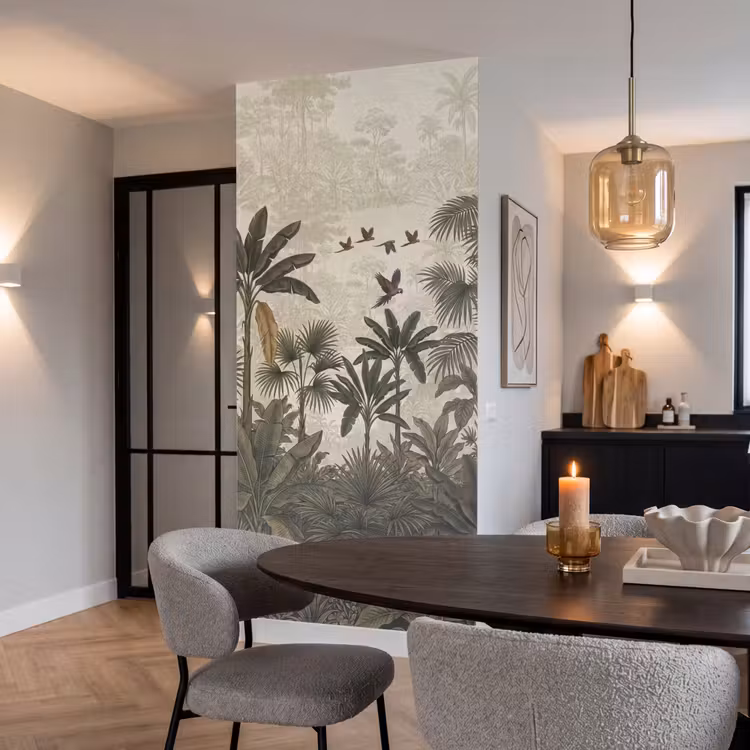 Behang - Papagaaien - Jungle - Tropisch - Green — 5