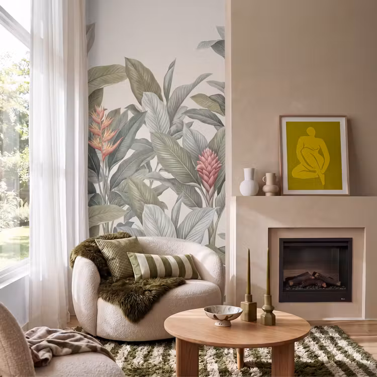 Behang - Tropisch - Planten - Modern - Groen — 1