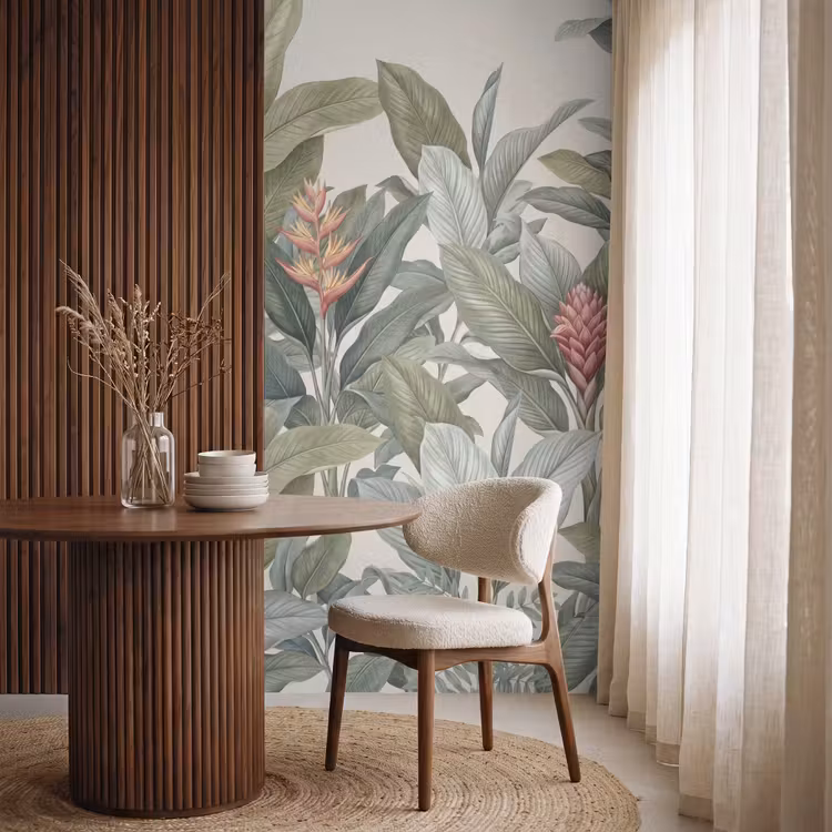 Behang - Tropisch - Planten - Modern - Groen — 4