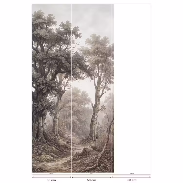 Behang - Natuur - Bos - Eik — 6