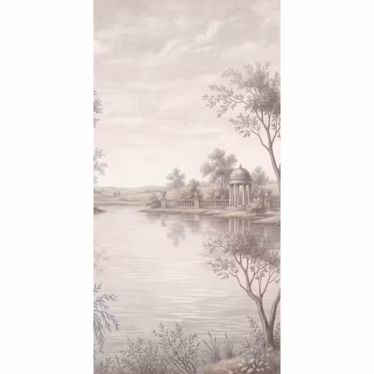 Behang - Terras - Water - Natuur - Landschap — 2