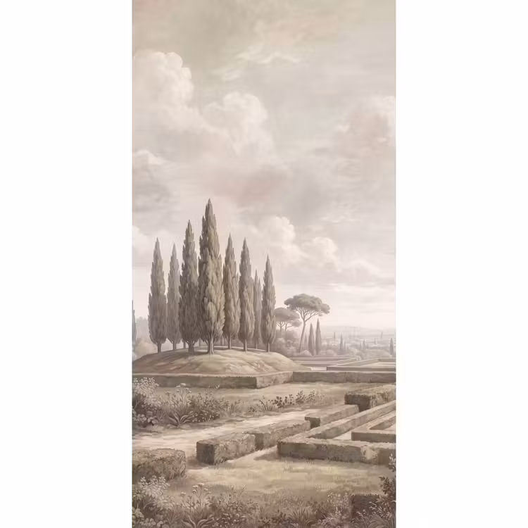 Behang - Vallei - Tuin - Natuur - Groen — 2