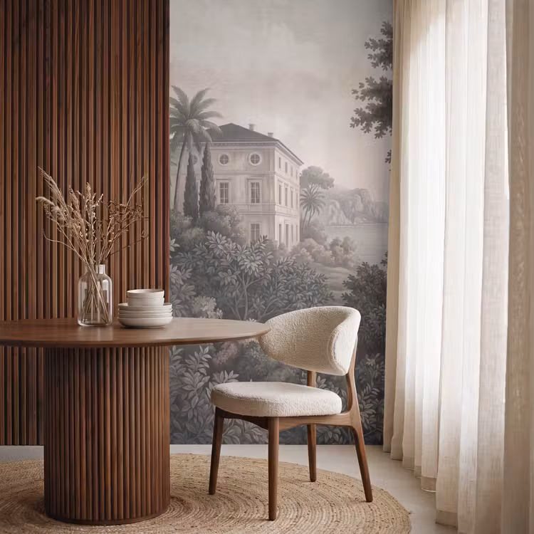 Behang - Zee - Villa - Beige — 4