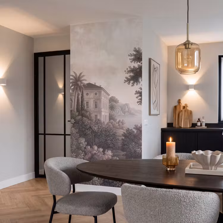 Behang - Zee - Villa - Beige — 5