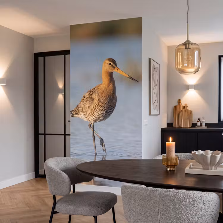 Behang - Vogel - Steltloper - Water - Natuur — 5