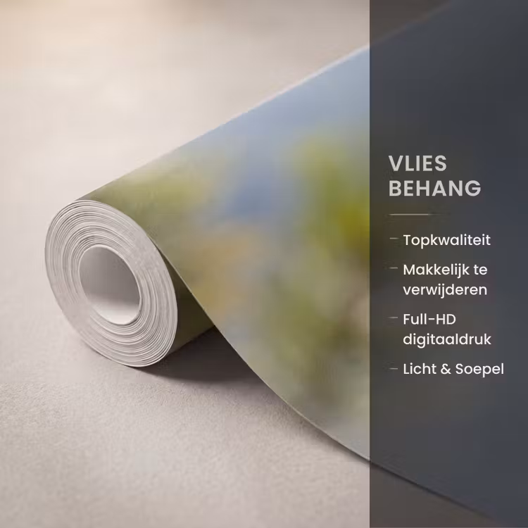 Behang - Uil - Oehoe - Bomen - Natuur — 3