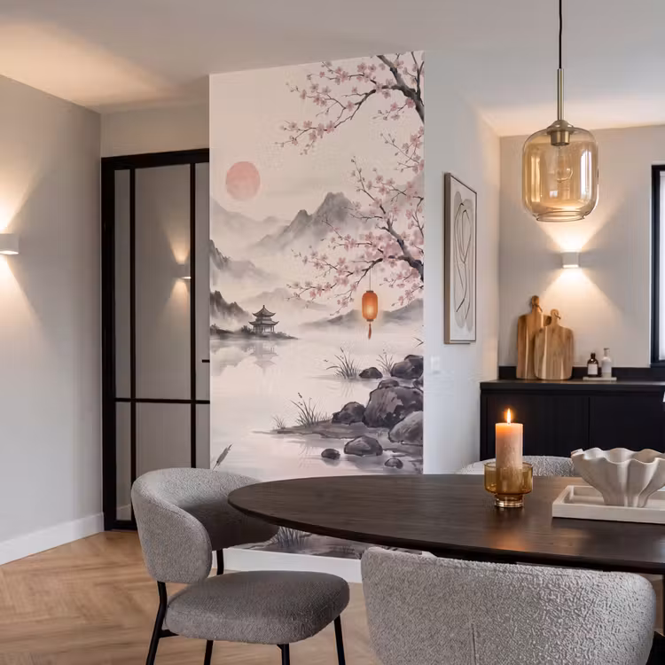 Behang - Zon - Japans - Traditioneel — 5
