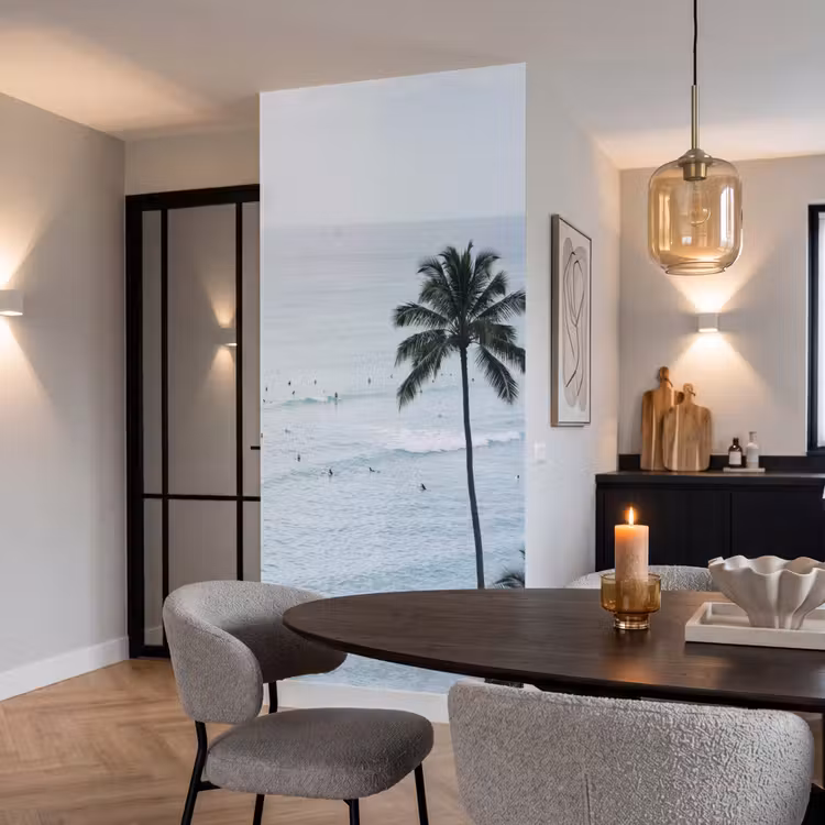 Behang - Oceaan - Palmbomen - Surfers — 5