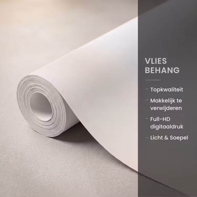 Behang - Schermbloem - Droogbloem - Winter - Beige - Minimalistisch — 3