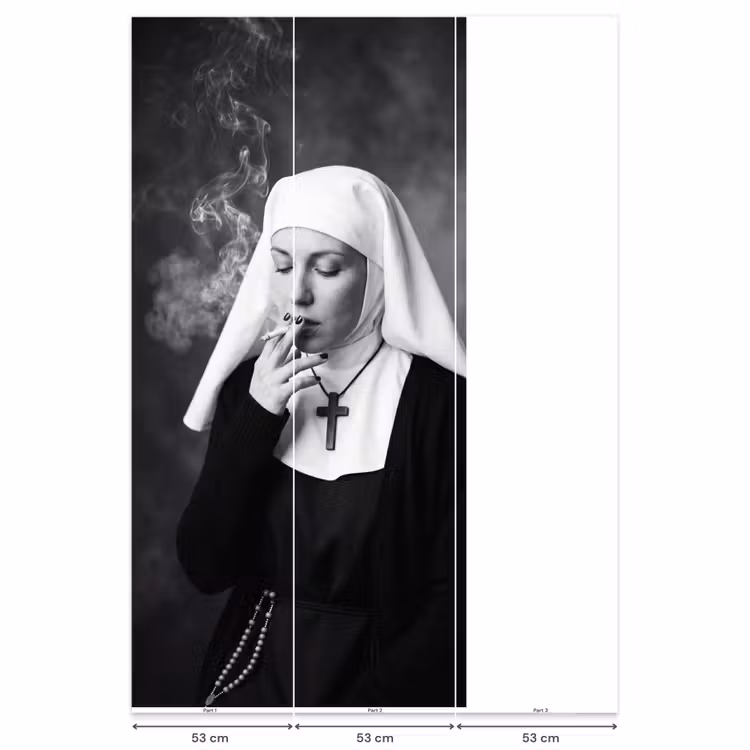 Behang - Non - Roken - Portret - Zwart - Wit - Rebels — 6