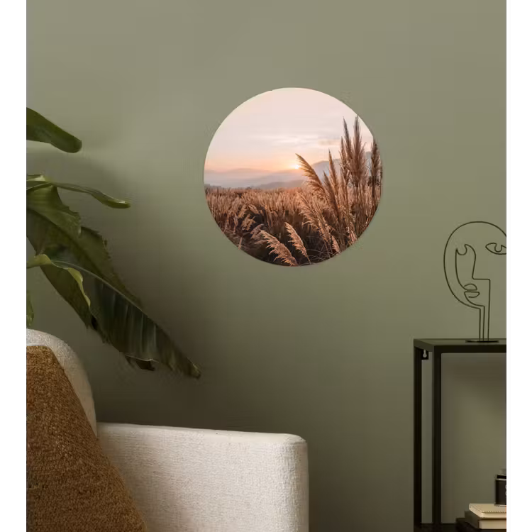 Behangcirkel - Gras - Veld - Zon - Natuur — 3
