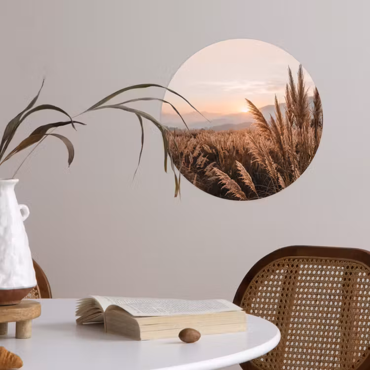 Behangcirkel - Gras - Veld - Zon - Natuur — 4