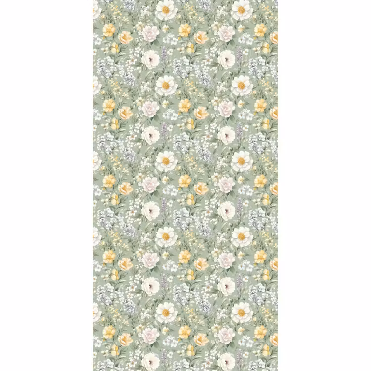 Behang - Klassiek - Bloemenpatroon - Kleurrijk — 2