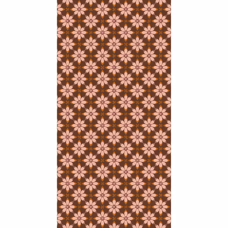 Behang - Klassiek - Retro - Bruin — 2
