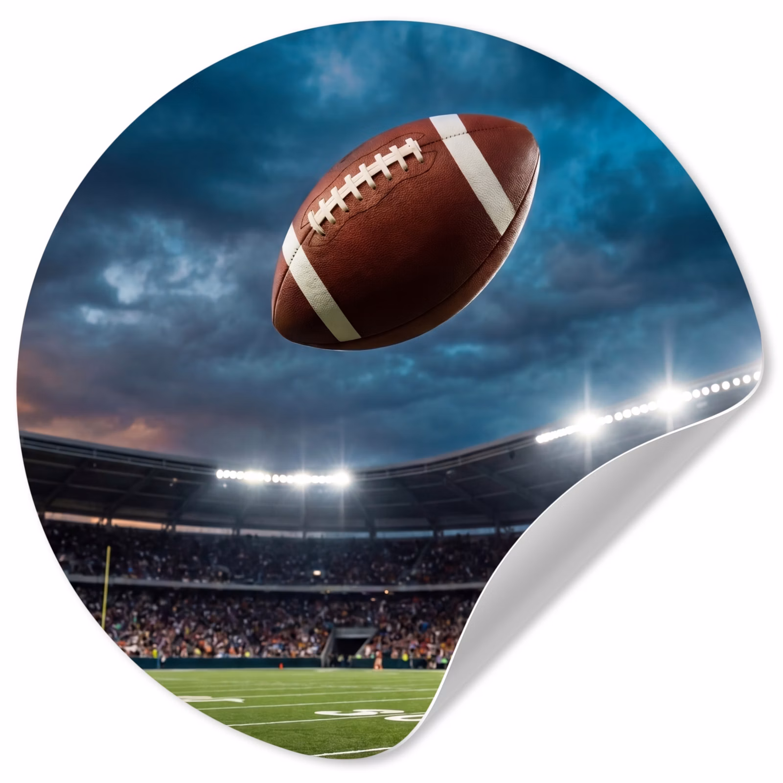 Behangcirkel - Football - Bal - Stadion - Sport — 1