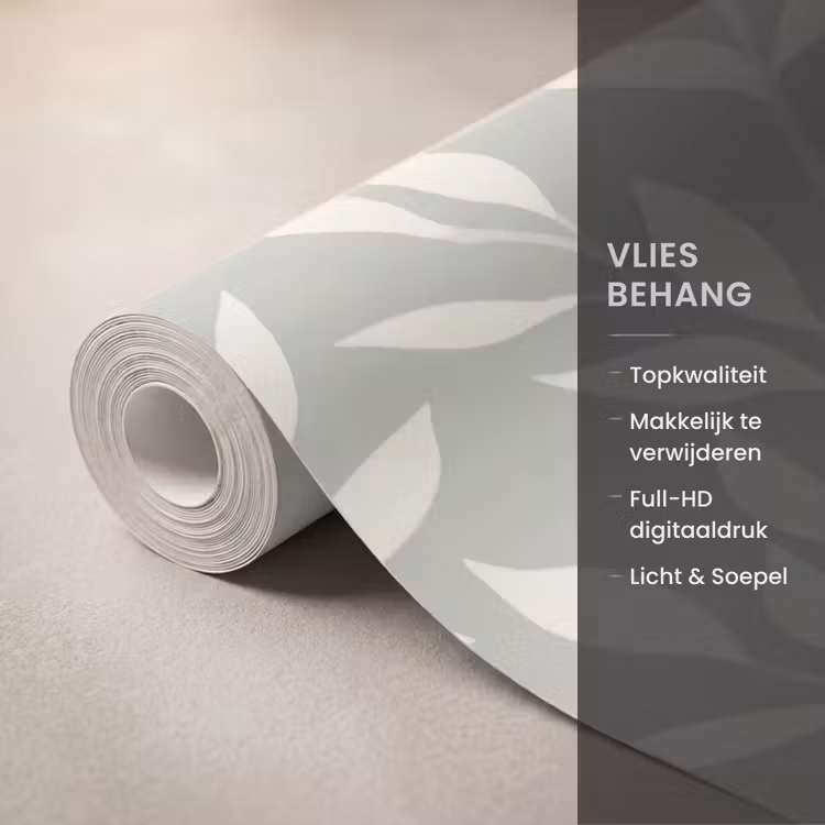Behang - Minimalistisch - Patroon - Groen — 3