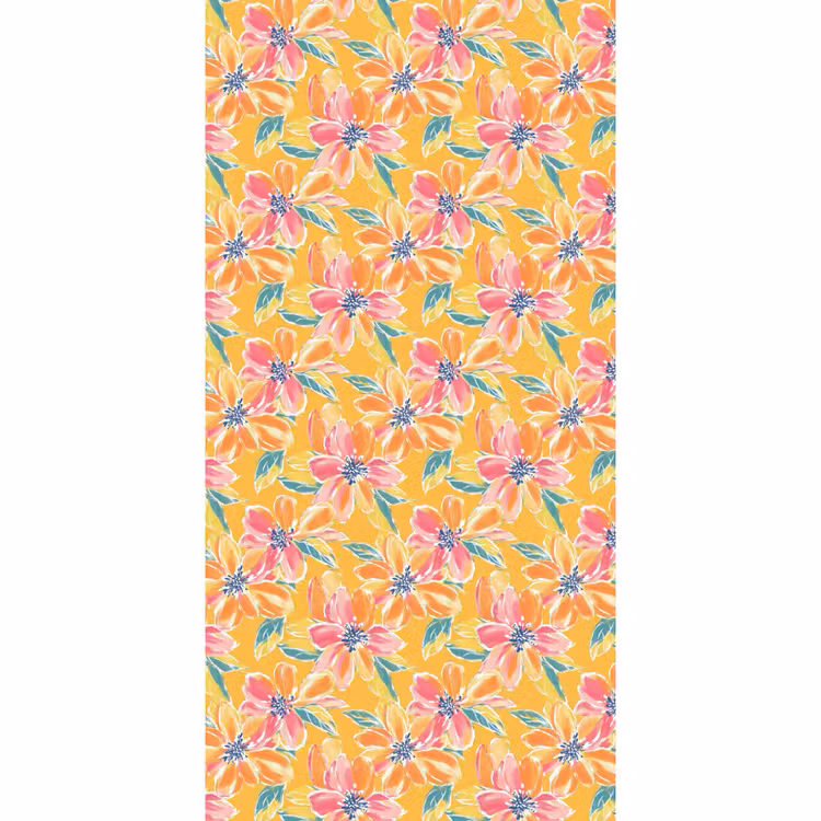 Behang - Textuur - Bloemen - Kleurrijk — 2