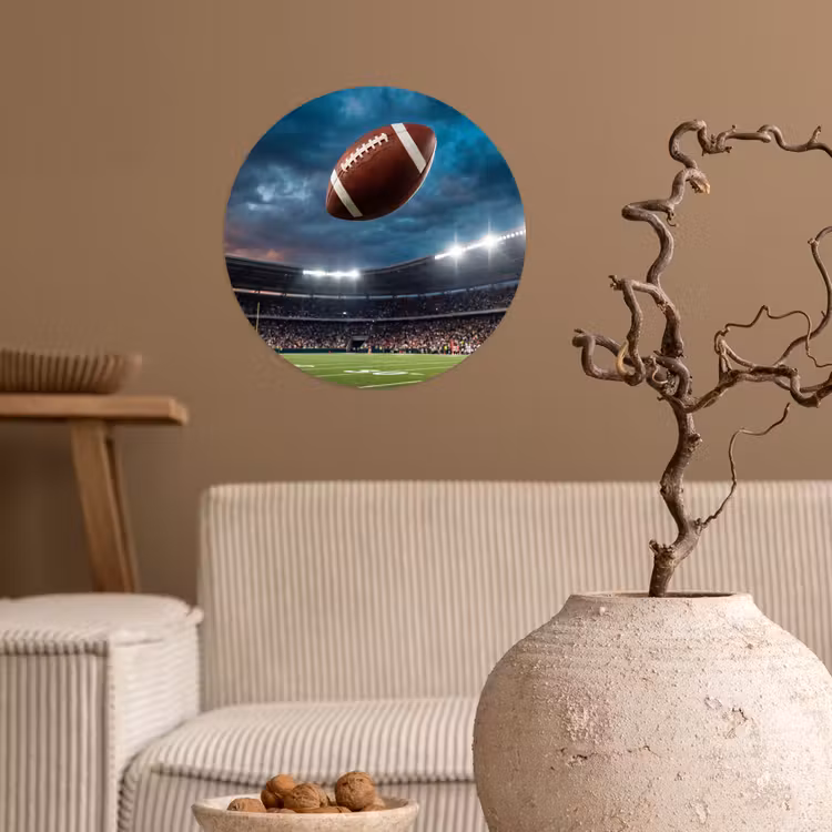Behangcirkel - Football - Bal - Stadion - Sport — 2