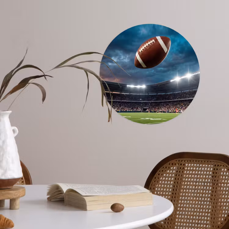 Behangcirkel - Football - Bal - Stadion - Sport — 4