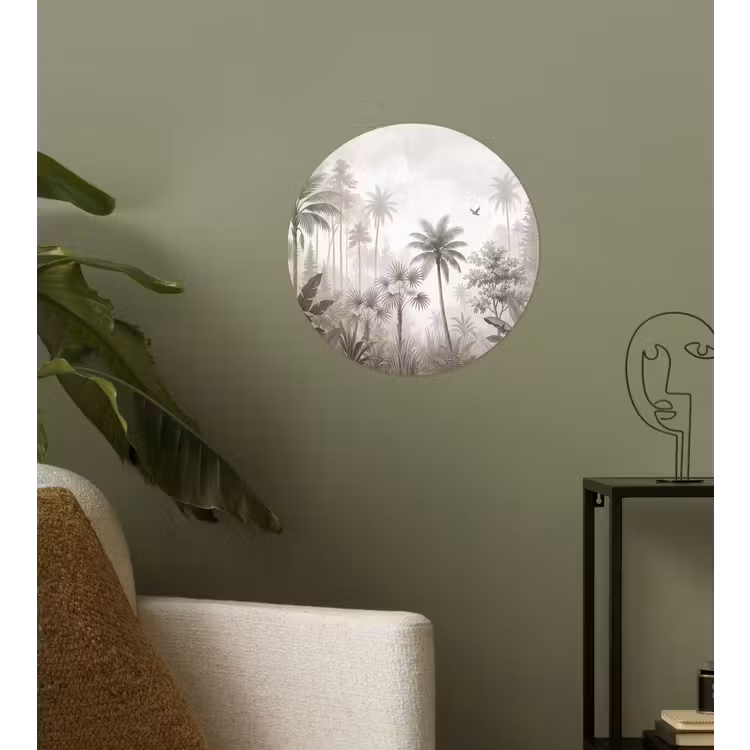 Behangcirkel - Jungle - Palmbomen - Natuur — 3