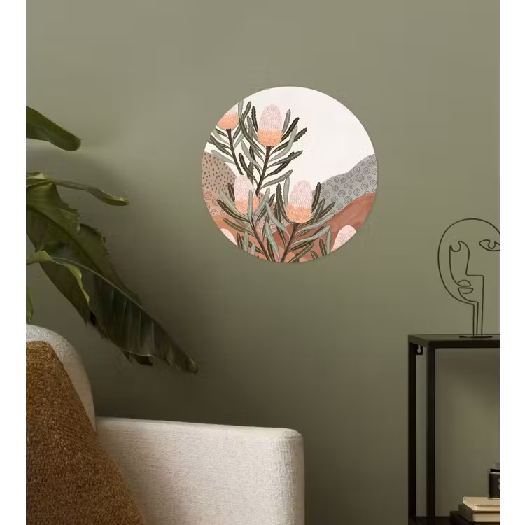 Behangcirkel - Modern - Heuvels - Terracotta — 3