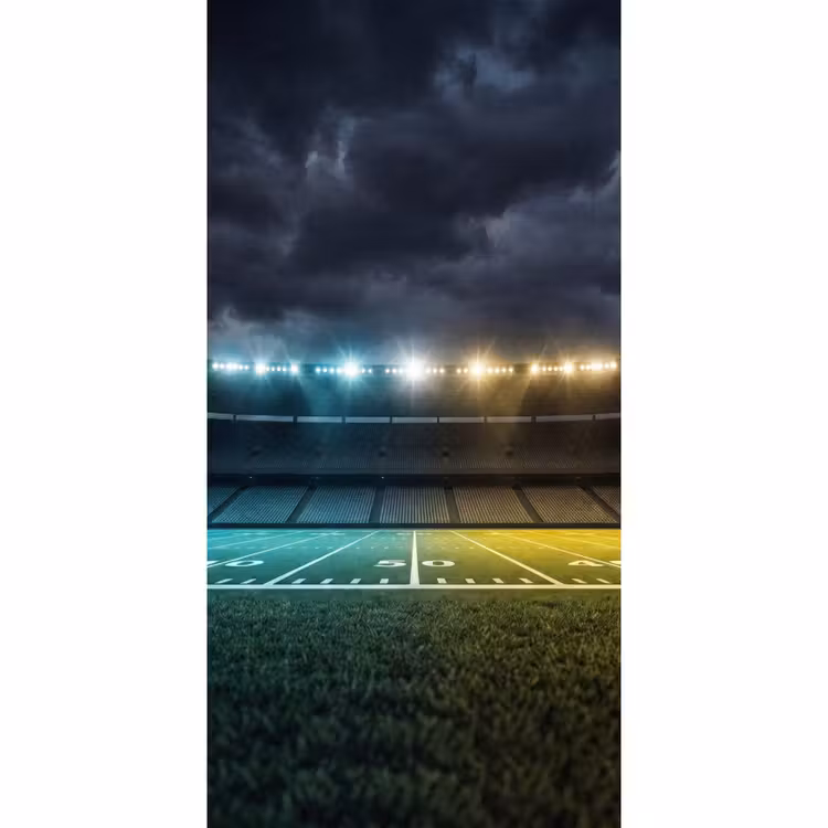 Behang - Voetbal - Stadion - Nacht - Modern — 2