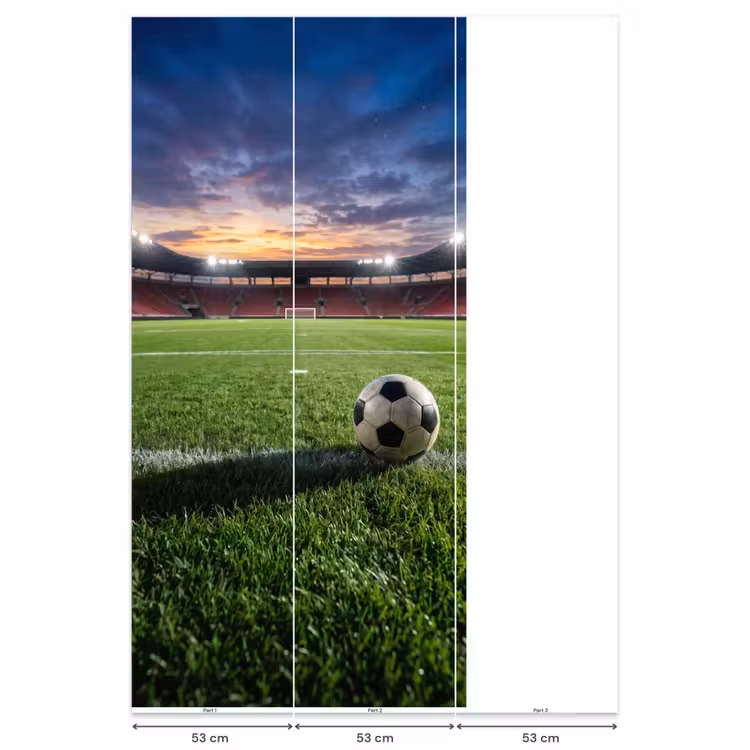 Behang - Voetbal - Stadion - Sport - Groen — 6