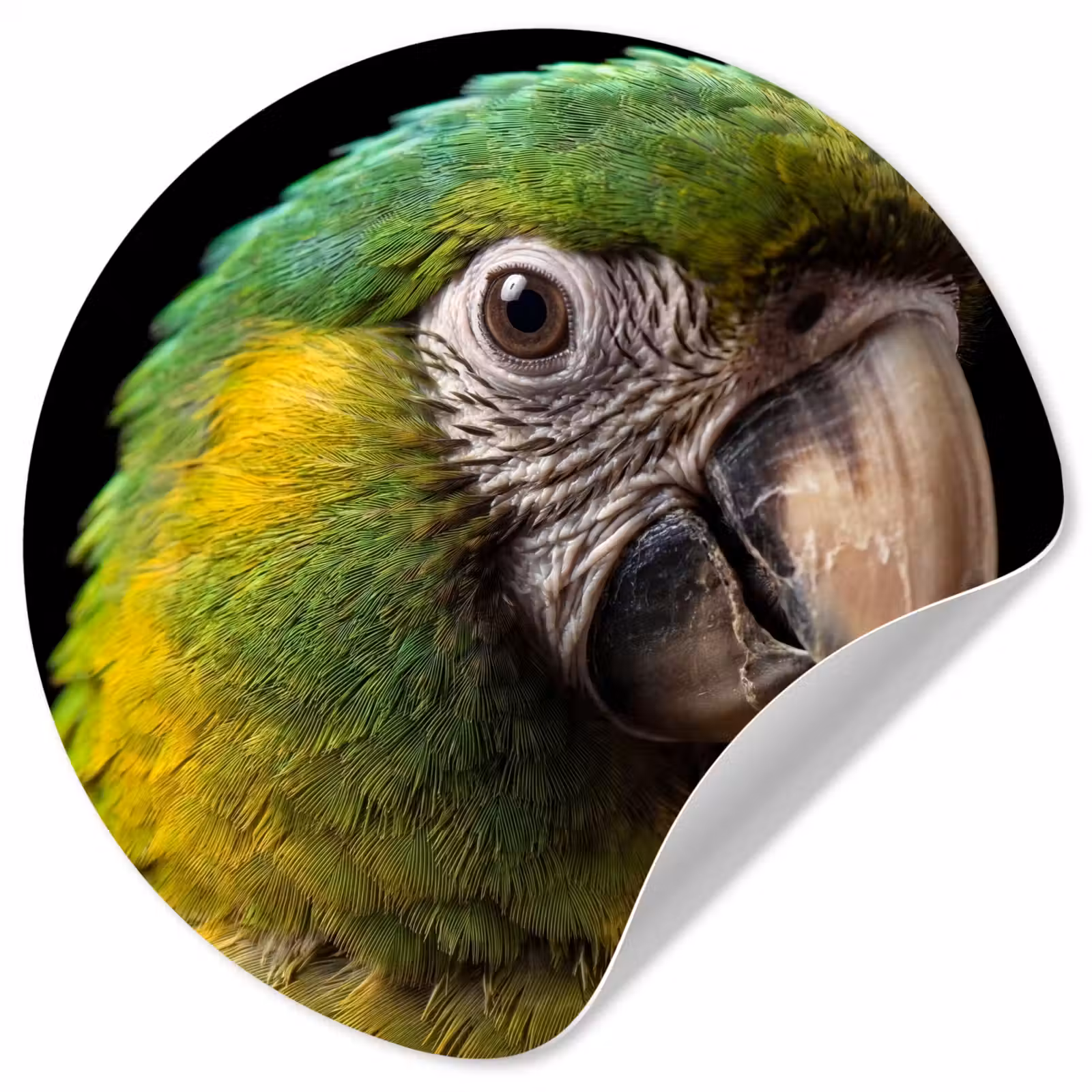 Behangcirkel - Ara - Portret - Groen — 1