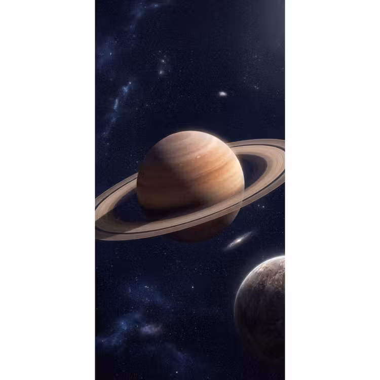 Behang - Planeten - Saturnus - Ruimte — 2