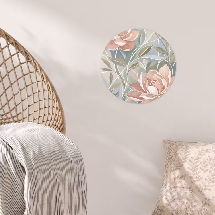 Behangcirkel - Elegant - Romantiek - Roze — 5