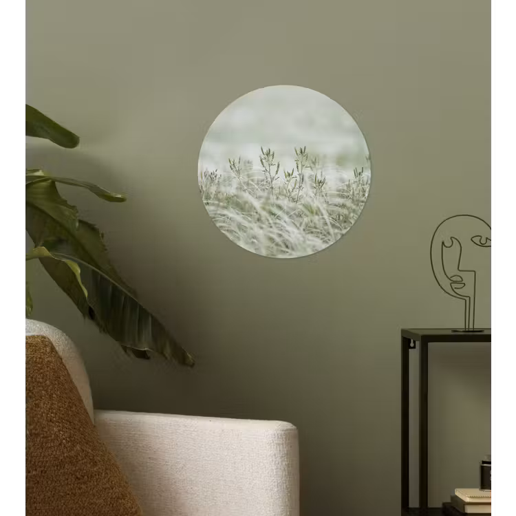 Behangcirkel - Grassen - Minimalistisch - Groen — 3
