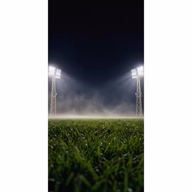 Behang - Stadion - Lichtmast - Sport - Nacht — 2
