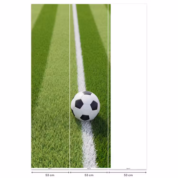 Behang - Voetbal - Grasveld - Sport - Groen — 6