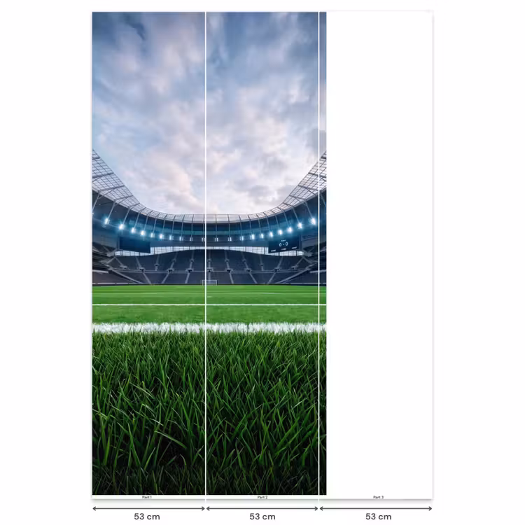 Behang - Voetbal - Stadion - Sport - Groen — 6