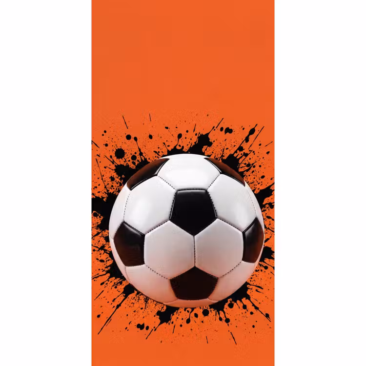 Behang - Voetbal - Verf - Sport - Oranje — 2