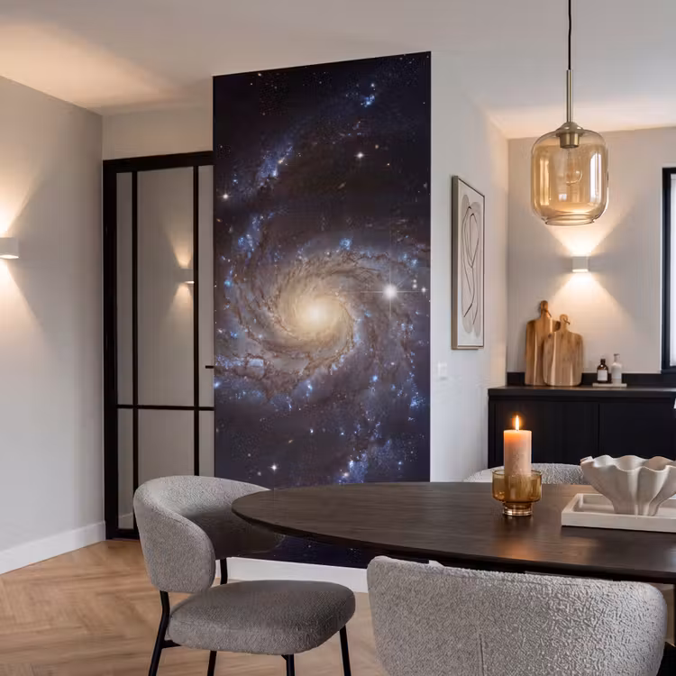 Behang - Kosmos - Sterrenstelsel - Donker — 5