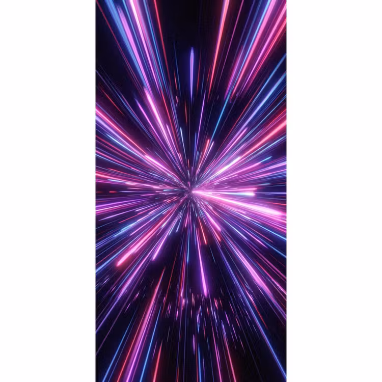Behang - Lichtsnelheid - Ruimte - Roze - Paars — 2