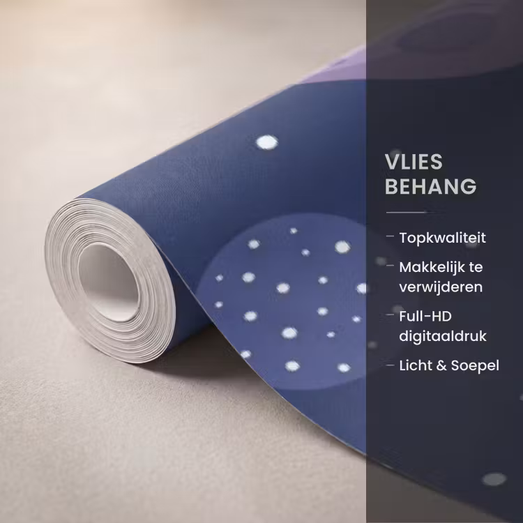 Behang - Ruimte - Planeten - Kleurrijk — 3