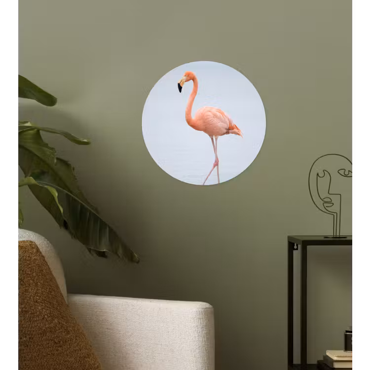 Behangcirkel - Flamingo - Zee - Roze — 3