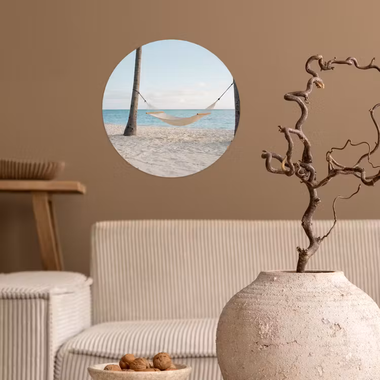Behangcirkel - Hangmat - Strand - Wit — 2