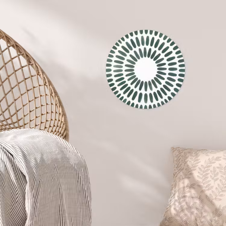 Behangcirkel - Abstract - Cirkel - Patroon - Modern - Groen — 5