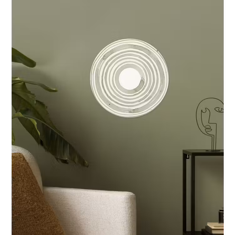 Behangcirkel - Abstractie - Cirkels - Waterverf - Groen - Modern — 3