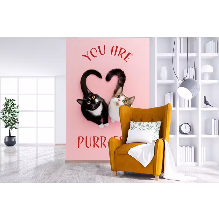 Behang - Kat - Hart - Tekst - Valentijn — 3