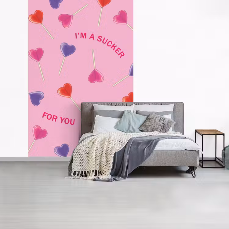 Behang - Lolly - Valentijn - Illustratie - Snoep — 2