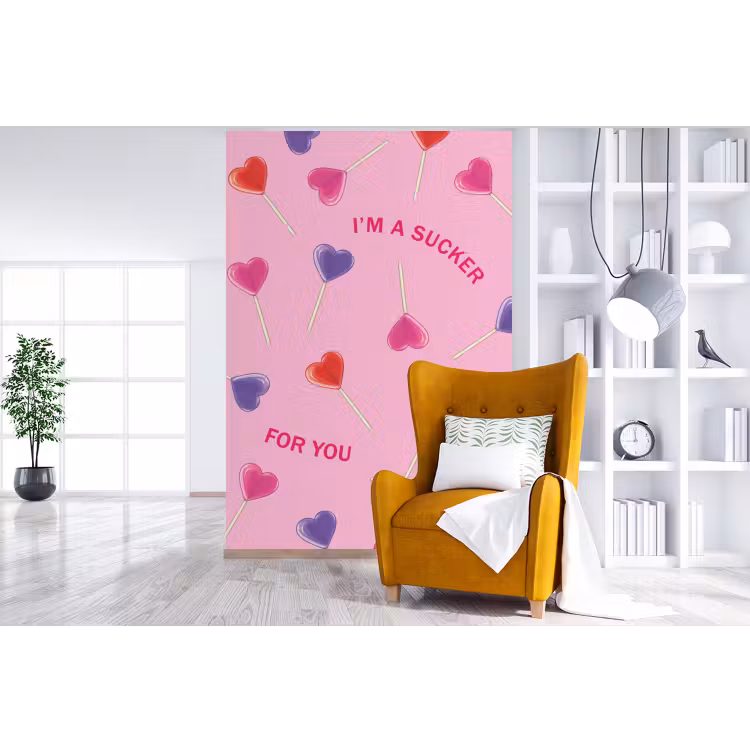 Behang - Lolly - Valentijn - Illustratie - Snoep — 3