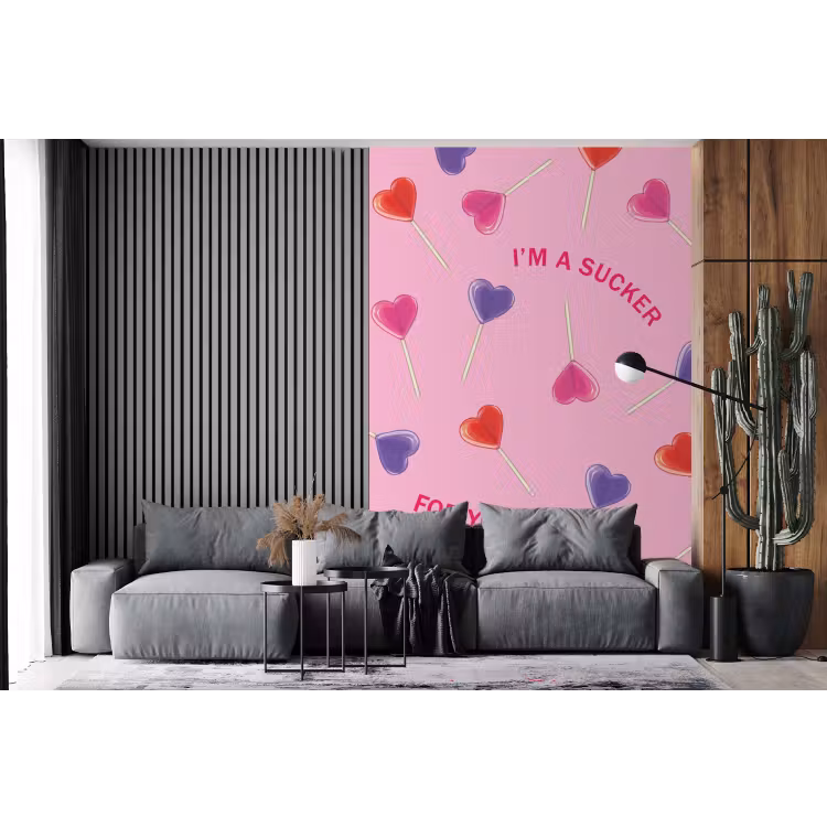 Behang - Lolly - Valentijn - Illustratie - Snoep — 4