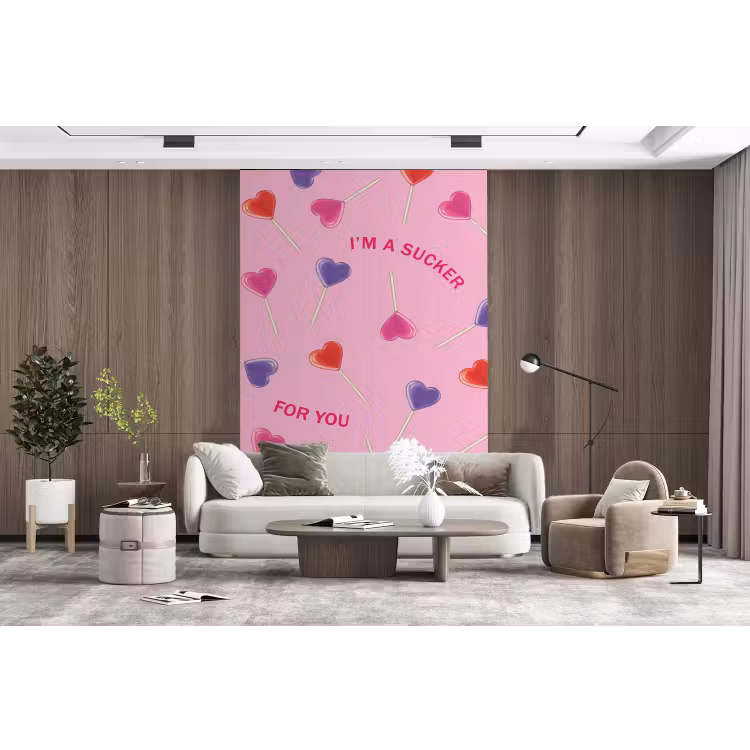 Behang - Lolly - Valentijn - Illustratie - Snoep — 5