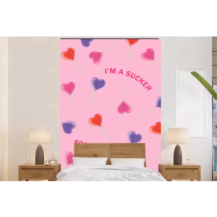 Behang - Lolly - Valentijn - Illustratie - Snoep — 6