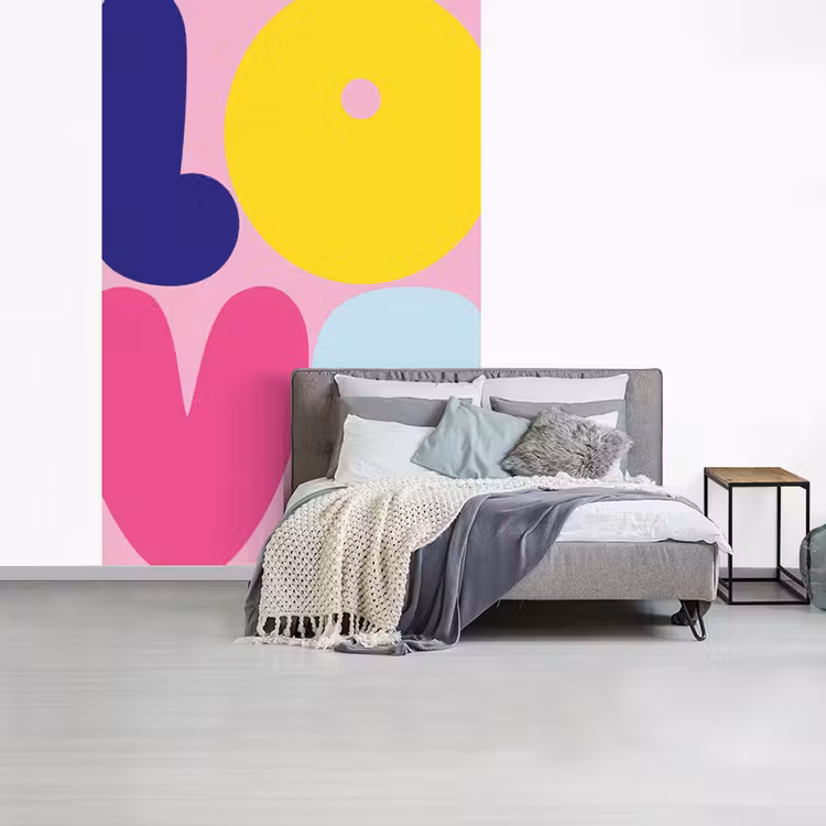 Behang - Love - Valentijn - Kleurrijk — 2