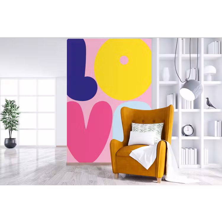 Behang - Love - Valentijn - Kleurrijk — 3